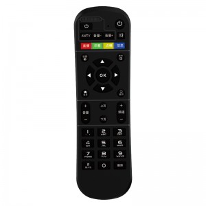 工場OEM新設計テレビ\\/セットトップボックス用の高品質イージーコントロールユニバーサルTVリモコン